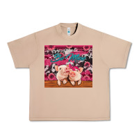 Burro be mine valentine's day pigs Urban Heavy Tee - Jasminsmagicworld