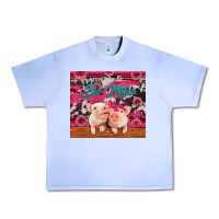 Grape Ice be mine valentine's day pigs Urban Heavy Tee - Jasminsmagicworld