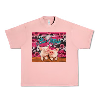 Salmon be mine valentine's day pigs Urban Heavy Tee - Jasminsmagicworld