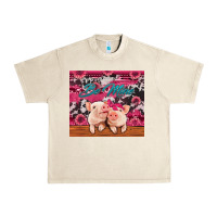 Sandshell be mine valentine's day pigs Urban Heavy Tee - Jasminsmagicworld