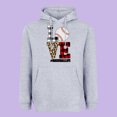 Love, Baseball Heavyweight Hoodie Designed By Bettercallsaul