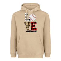 Mushroom Love, Baseball Heavyweight Hoodie - Bettercallsaul