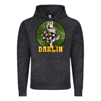 Vintage Black cowhide darlin Vintage Hoodie - JahusDesignShop