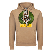 Vintage Coffee cowhide darlin Vintage Hoodie - JahusDesignShop