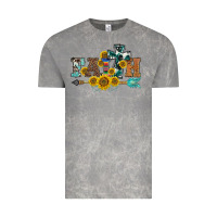 Cloud Rock western faith arrow sunflowers Vintage Tee - BarkalooDesign