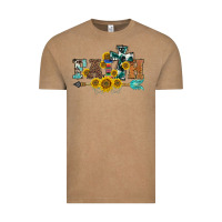 Vintage Coffee western faith arrow sunflowers Vintage Tee - BarkalooDesign