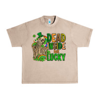 French Oak dead inside but lucky  with skeleton Urban Heavy Tee - AdoDesignShop