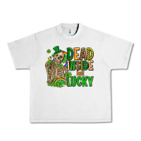 Lunar Rock dead inside but lucky  with skeleton Urban Heavy Tee - AdoDesignShop