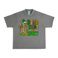Tornado dead inside but lucky  with skeleton Urban Heavy Tee - AdoDesignShop