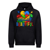 Black different is beautiful autism Urban Hoodie - OliviaCreatesArt