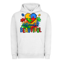 Pigment Lunar Rock different is beautiful autism Urban Hoodie - OliviaCreatesArt