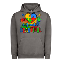 Pigment Tornado different is beautiful autism Urban Hoodie - OliviaCreatesArt