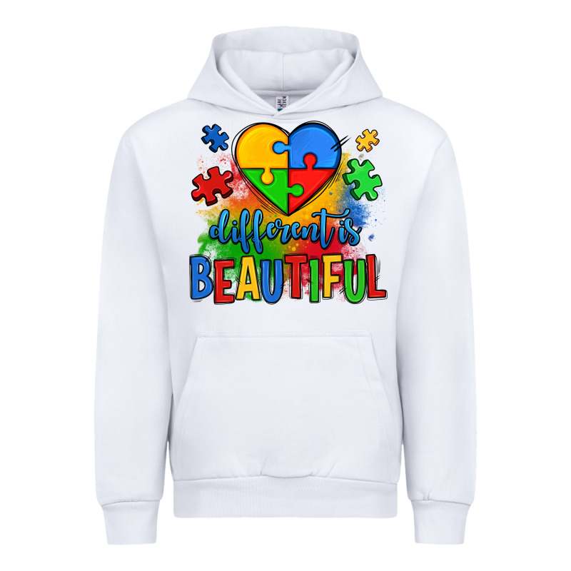 Different Is Beautiful Autism Urban Hoodie by OliviaCreatesArt | Teevron