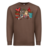 Chestnut Football coffee cups Premium Sweatshirt - NancyCooperArtShop