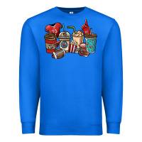 True Royal Football coffee cups Premium Sweatshirt - NancyCooperArtShop