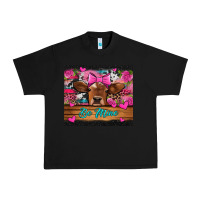 Black be mine valentine's day cow Urban Heavy Tee - Jasminsmagicworld