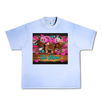 Grape Ice be mine valentine's day cow Urban Heavy Tee - Jasminsmagicworld