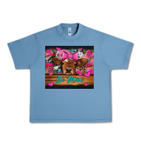 Pebble Blue be mine valentine's day cow Urban Heavy Tee - Jasminsmagicworld