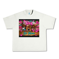 Pistachio be mine valentine's day cow Urban Heavy Tee - Jasminsmagicworld