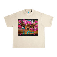 Sandshell be mine valentine's day cow Urban Heavy Tee - Jasminsmagicworld