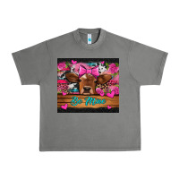 Tornado be mine valentine's day cow Urban Heavy Tee - Jasminsmagicworld