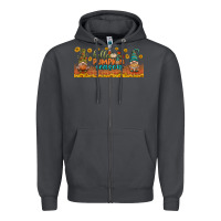 Smoke hello pumpkin season libbey glass Zipper Hoodie - BundleAndBundleShop