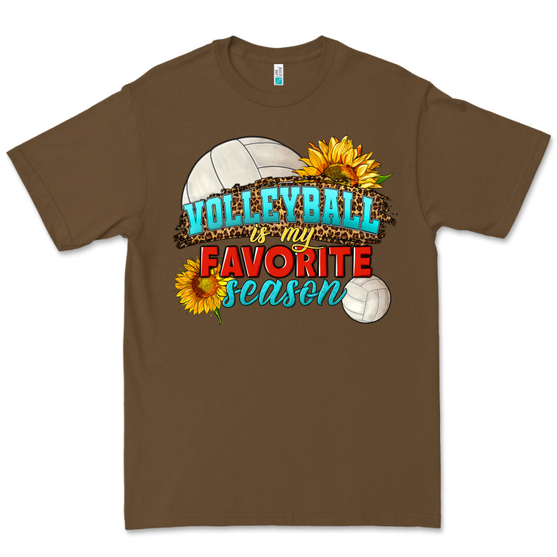 Volleyball Is My Favorite Season Premium Tee by HRA Design Shop | Teevron
