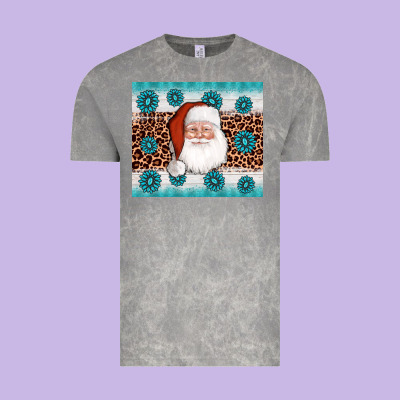 Santa Gemstone Vintage Tee Designed By Adodesignshop