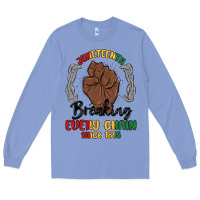 Colony Blue every chain since 1865 juneteenth Long Sleeve Tee - MaliasSmallBusiness