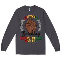 Smoke every chain since 1865 juneteenth Long Sleeve Tee - MaliasSmallBusiness