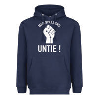 Navy Bad Spellers Heavyweight Hoodie - Bettercallsaul