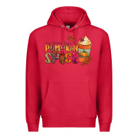 Cardinal my blood type is pumpkin spice Premium Hoodie - NancyCooperArtShop