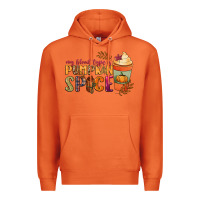 Carrot my blood type is pumpkin spice Premium Hoodie - NancyCooperArtShop