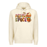 Sandshell my blood type is pumpkin spice Premium Hoodie - NancyCooperArtShop