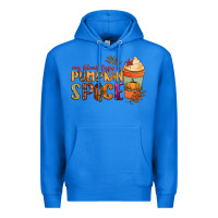 True Royal my blood type is pumpkin spice Premium Hoodie - NancyCooperArtShop