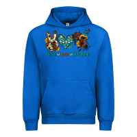 Cobalt peace love cowboys Urban Hoodie - OliviaCreatesArt