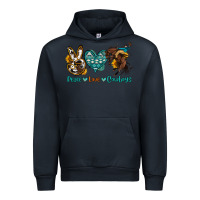 Navy peace love cowboys Urban Hoodie - OliviaCreatesArt