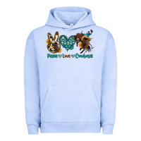 Pigment Grape Ice peace love cowboys Urban Hoodie - OliviaCreatesArt