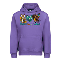 Tulip peace love cowboys Urban Hoodie - OliviaCreatesArt