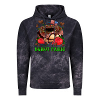 Cloud Black donut panic Vintage Hoodie - AdoDesignShop