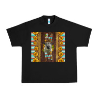 Black Western Hampshire Sheep Mom Urban Heavy Tee - LillyAllenDesigns