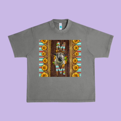 Western Hampshire Sheep Mom Urban Heavy Tee Designed By Lillyallendesigns