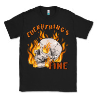 Black everything's fine Classic Tee - MaliasSmallBusiness