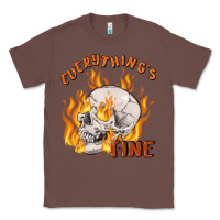 Chestnut everything's fine Classic Tee - MaliasSmallBusiness