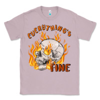 Lilac everything's fine Classic Tee - MaliasSmallBusiness