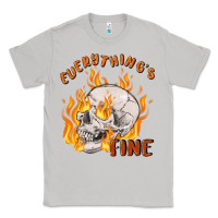 Moon Dust everything's fine Classic Tee - MaliasSmallBusiness