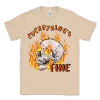 Mushroom everything's fine Classic Tee - MaliasSmallBusiness