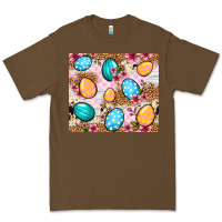 Cacao Easter eggs cowhide leopard tumbler Easter Day Premium Tee - Neo Western