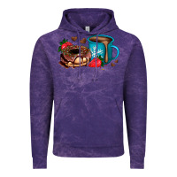 Cloud Purple donut coffee strawberry Vintage Hoodie - AdoDesignShop