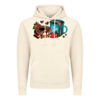 Vintage Artic donut coffee strawberry Vintage Hoodie - AdoDesignShop